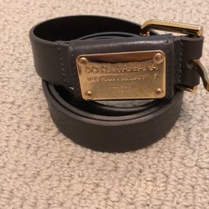 Dolce and gabbana belt